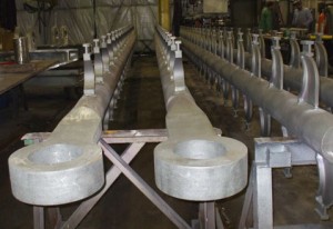 Fabricated Pipe Hangers Made from HK40 Alloy