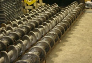 Large Diameter Furnace Screw Made with HT Alloy